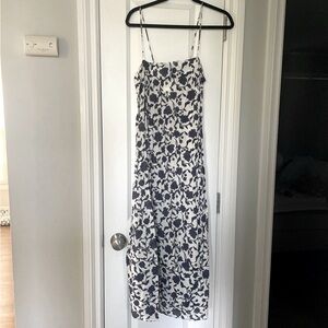 Zara floral midi dress